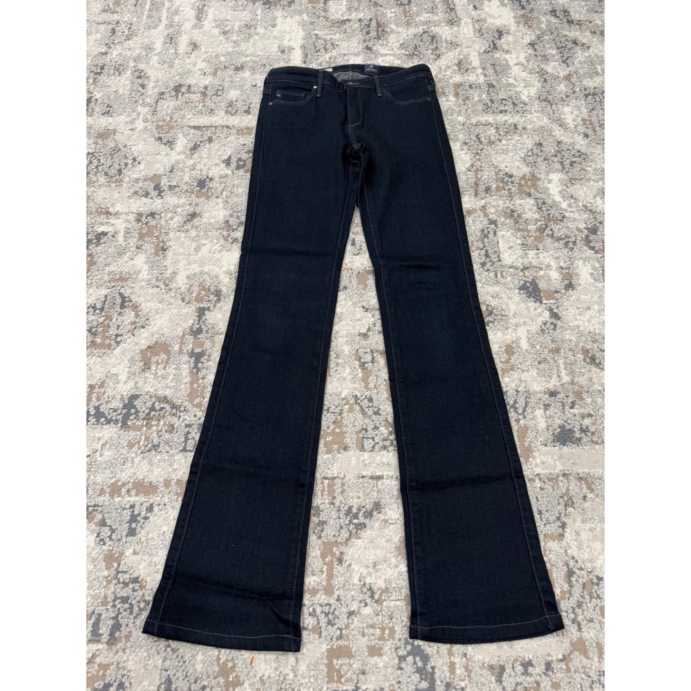 AG Adriano Goldschmied The Alexa Mid-Rise Slim Boot Jeans Dark Indigo 27R USA